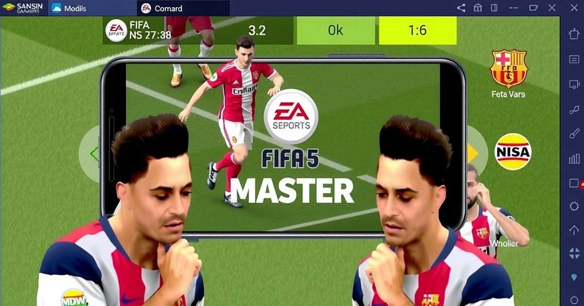 Indian Community Playing FIFA Mobile Indian gamers playing FIFA Mobile together